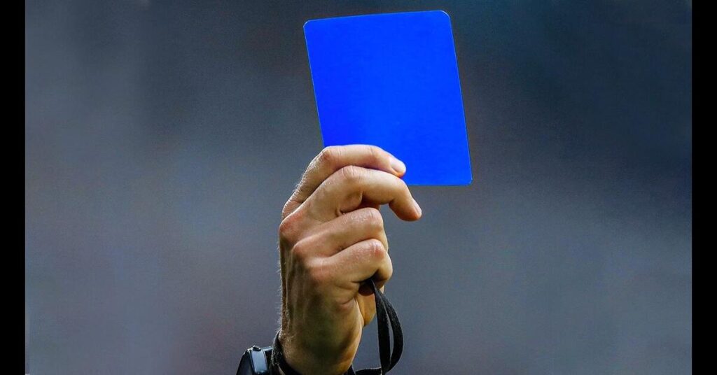 Innovative Blue Card System Set to Transform Football Discipline