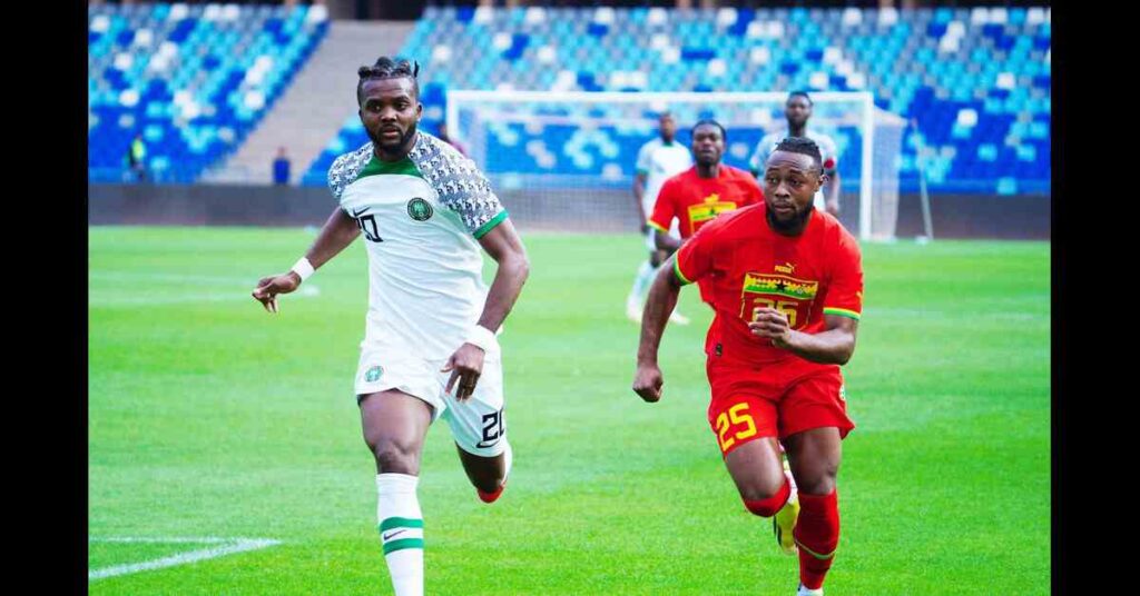 Ayew Claims Black Stars Dominance in Second Half Amid Red Card Hurdle