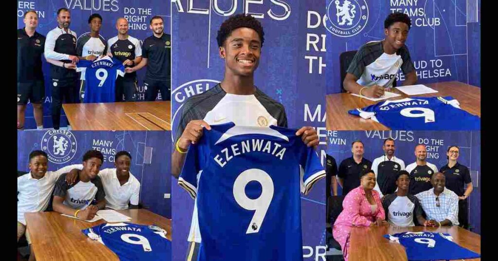 Defender Turned Striker Chizzy Ezenwata Scores for Chelsea U18s