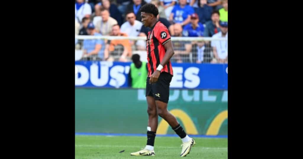 Victor Orakpo debuts in OGC Nice's 8-0 win over Saint Etienne
