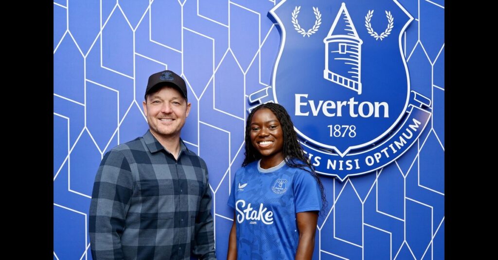 Everton confirm squad number for Super Falcons midfielder Toni Payne