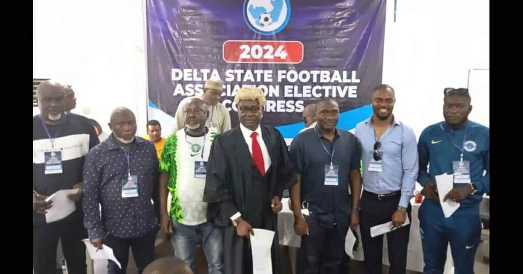 Godwin Adode Elected as Delta State Football Association Chairman