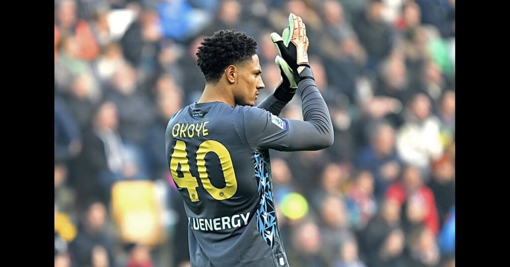 Maduka Okoye Ranked Serie A’s Top Goalkeeper in Key Categories