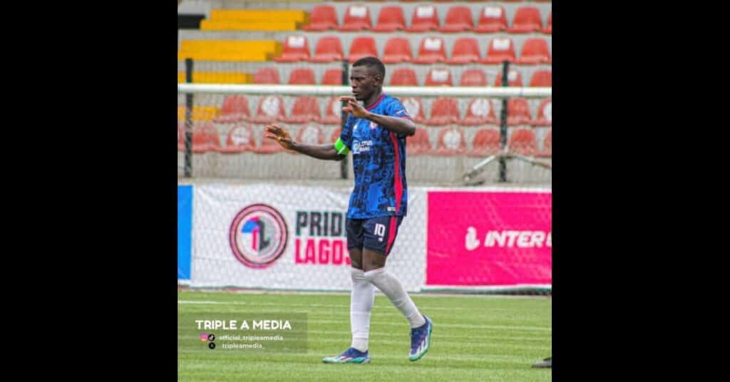 Othuke Egbo Leads NNL in Goals and Assists at Mid Season Mark