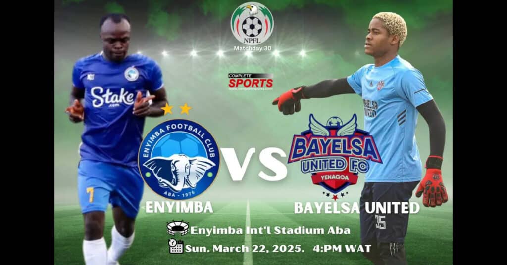 Ideye Backs Enyimba for Top Three, Eyes Bayelsa United Win