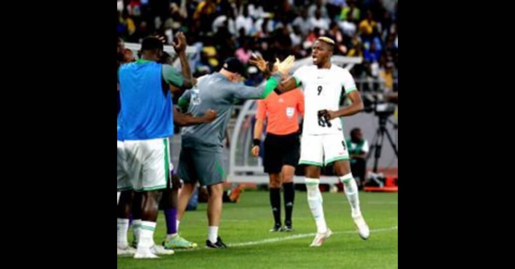 Osimhen Shuts Down Transfer Talk After Rwanda Victory