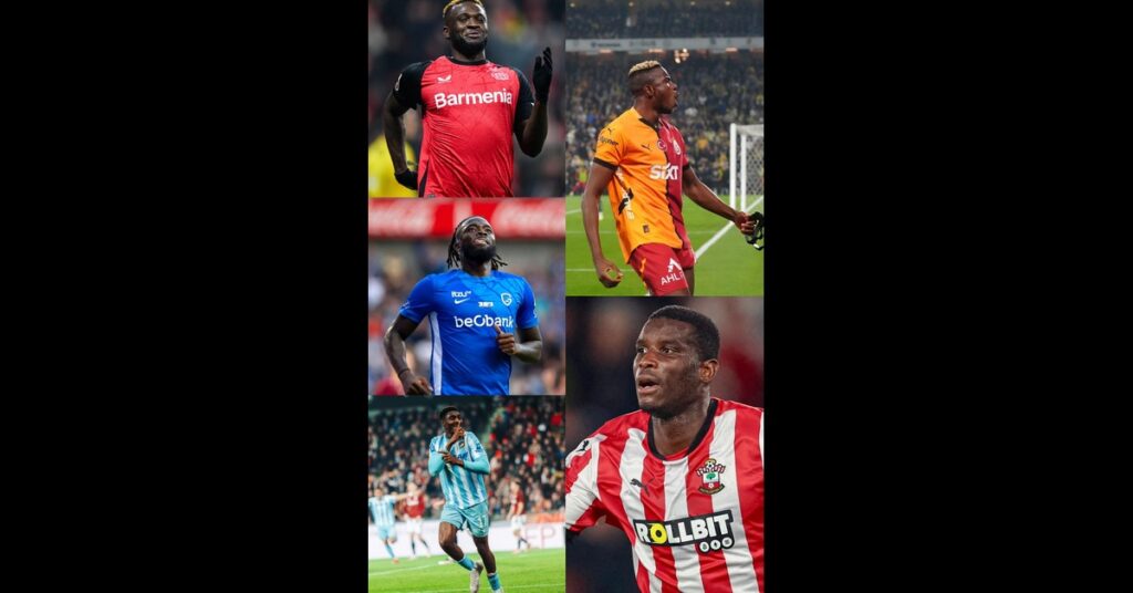 Five Nigerian Strikers Tipped for Major Summer Transfers