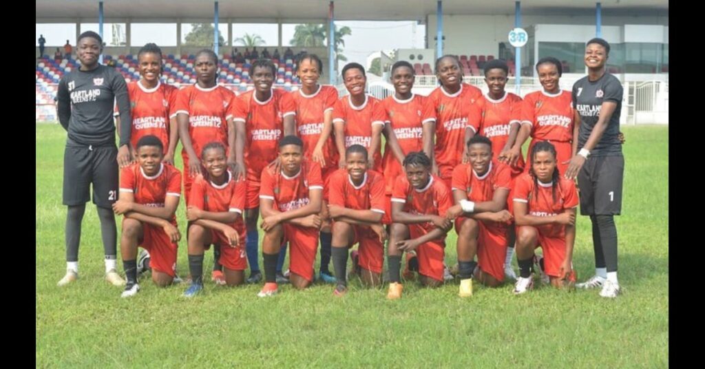 Heartland Queens Fined ₦1m for Assault on Match Officials