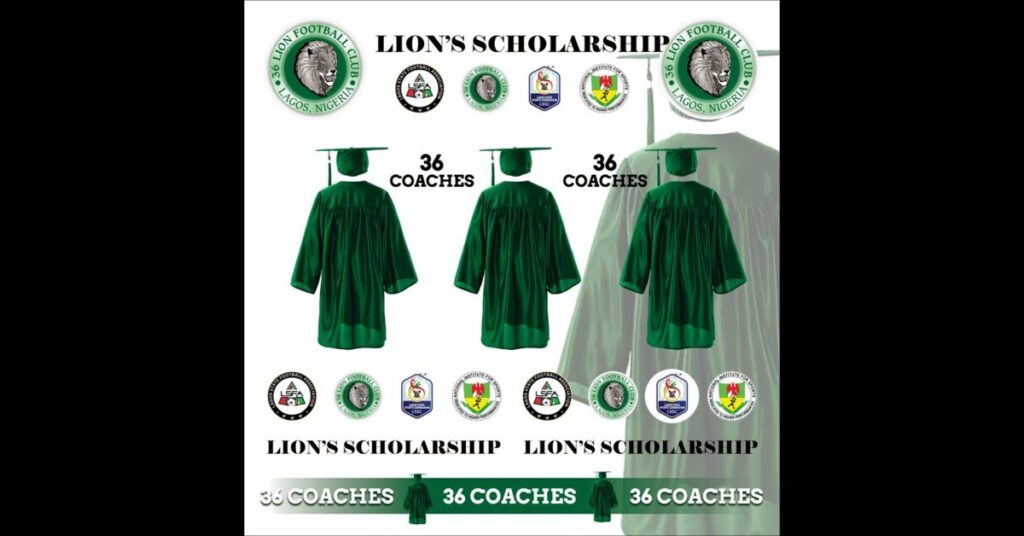 36 Lion School Awards Scholarships to 14 Students, 36 Coaches