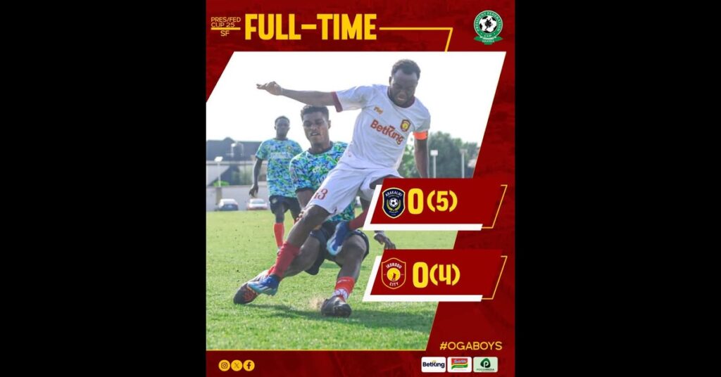 Abakaliki FC Stun Ikorodu City in Penalties to Reach Cup Final