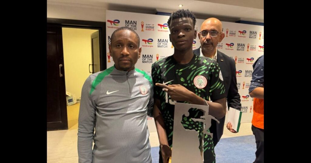 Auwal Ibrahim ‘Germany’ Named Man of the Match for Heroics