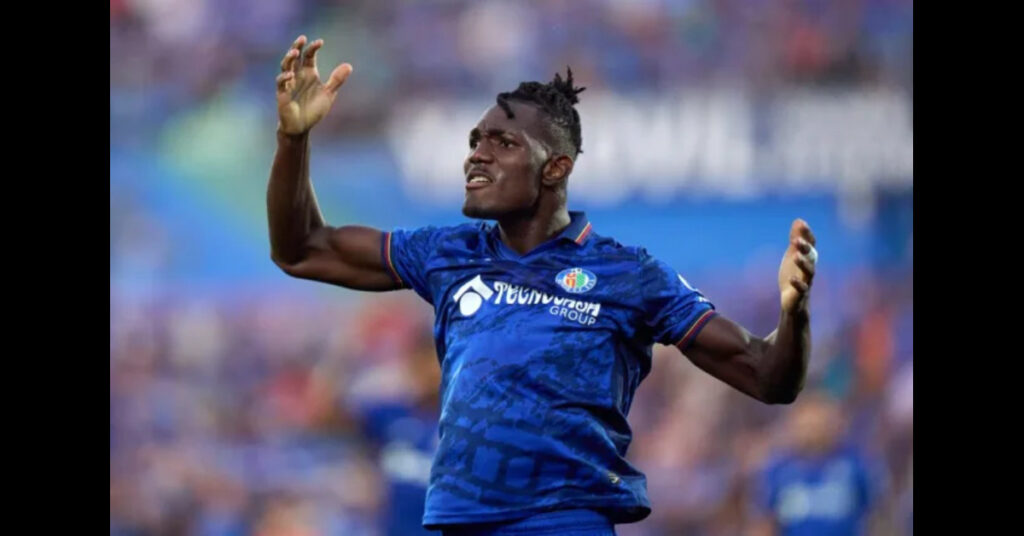 Getafe’s Christantus Uche Shines in La Liga, Named in Team of the Week
