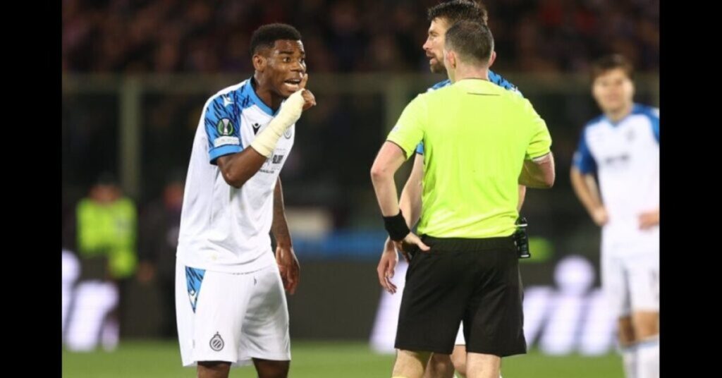 Onyedika Suspended for Key Club Brugge Clash Due to Card Accumulation
