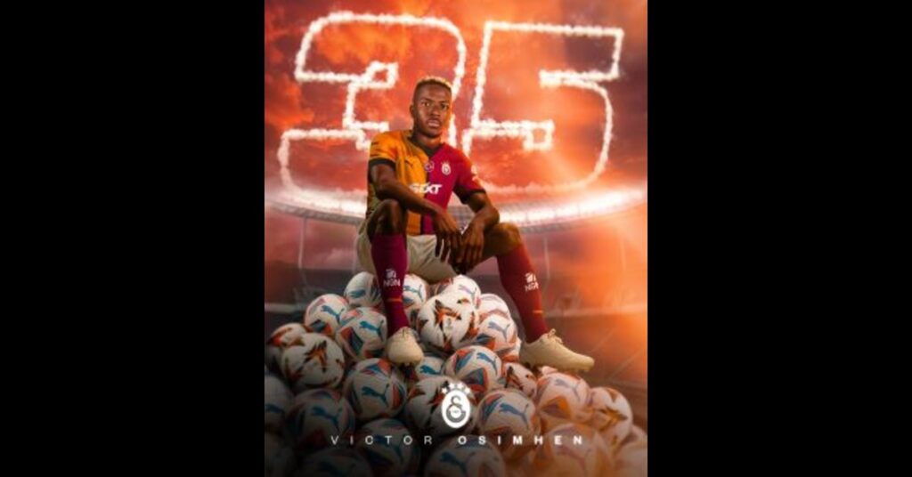 Victor Osimhen Makes History with Galatasaray, Breaks Two Club Records