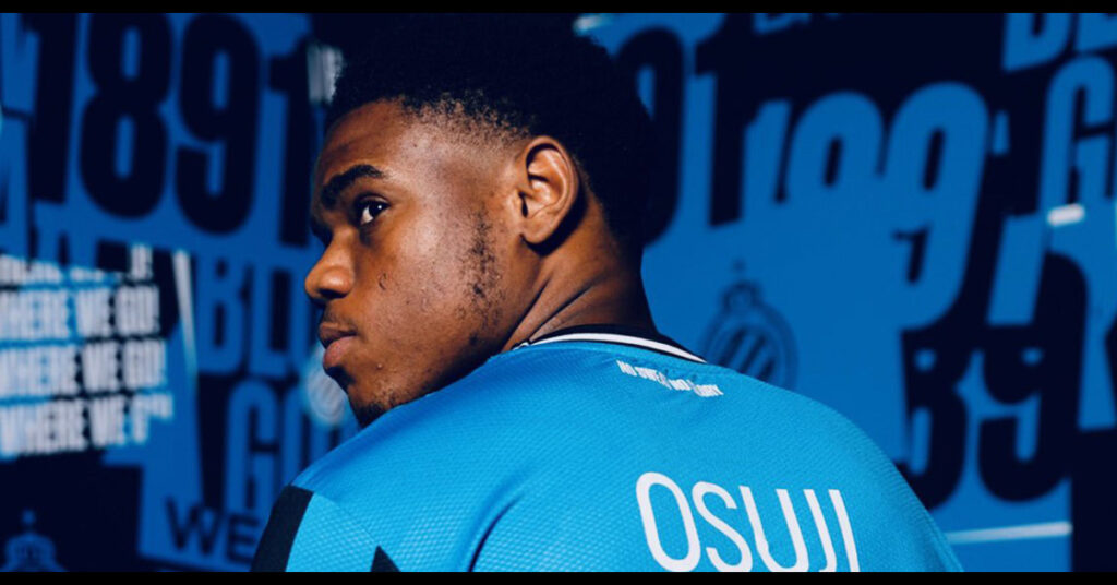 Vince Osuji Named in Club Brugge Squad for Title-Deciding Match