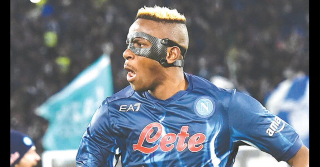 Osimhen Reveals He Nearly Lost His Eyes After Horror Injury