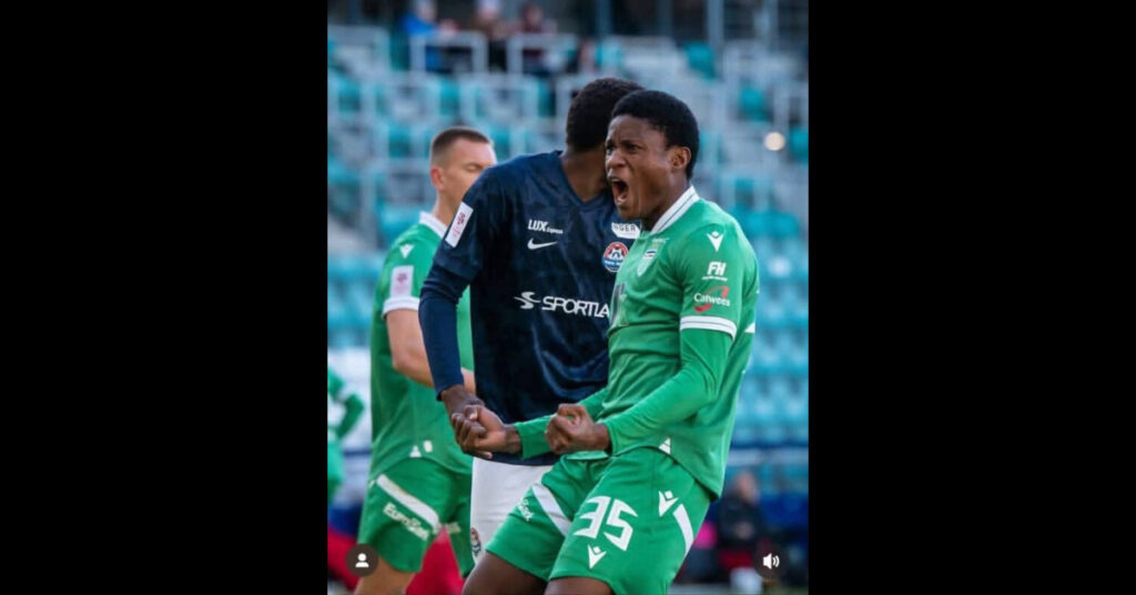 Iboro Victory Nets First Pro Goal as Levadia Rout Kalev 4–0