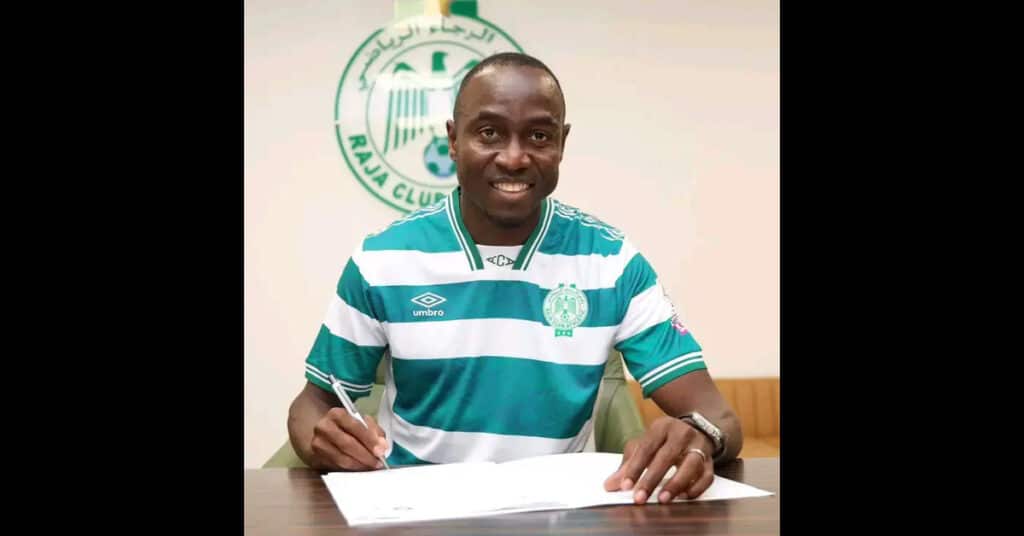 Moses Orkuma Seals Two Year Deal with Moroccan Giants Raja Casablanca