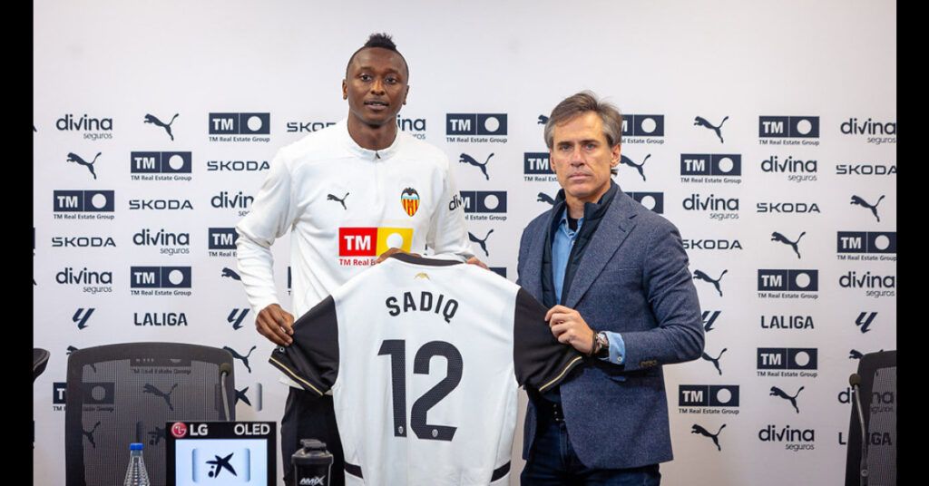 Sadiq Stirs Debate After Wearing Valencia Shirt Amid Getafe Link