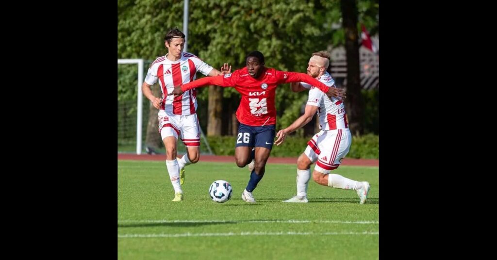 Promise Victor nets vital goal in 1‑1 draw for Jelgava against Tukums