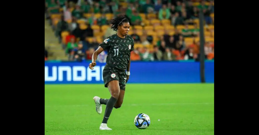 Forward Monday Pledges to Return Stronger After Super Falcons Snub