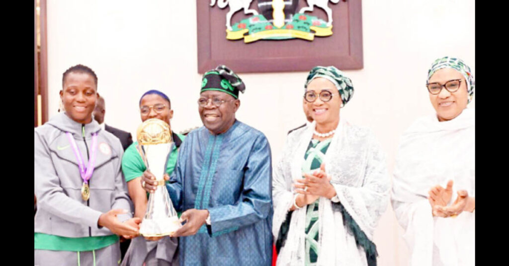Tinubu Praised by Gusau for Recognising Super Falcons’ Achievement