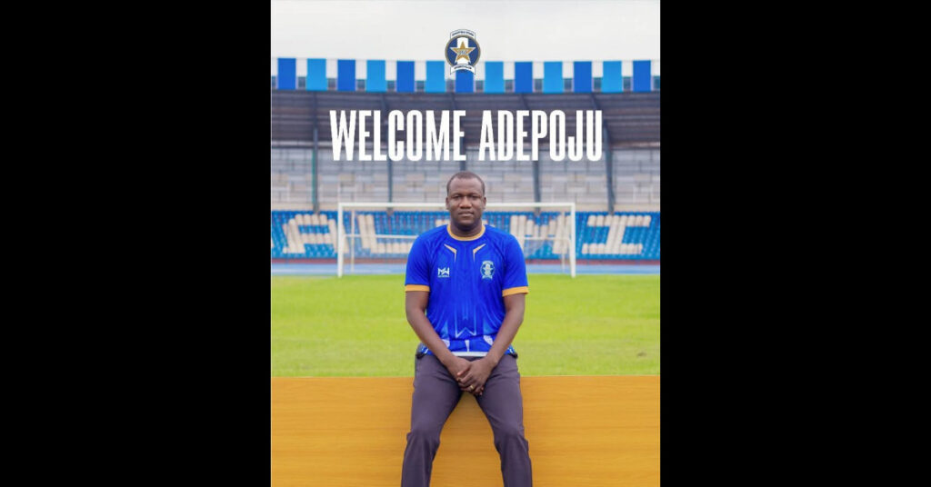 Adepoju Tobi Samuel Named Sporting Director at Shooting Stars