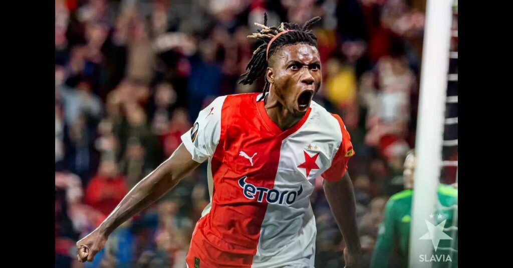 Ogbu Eyes Champions League Dream with Slavia Prague