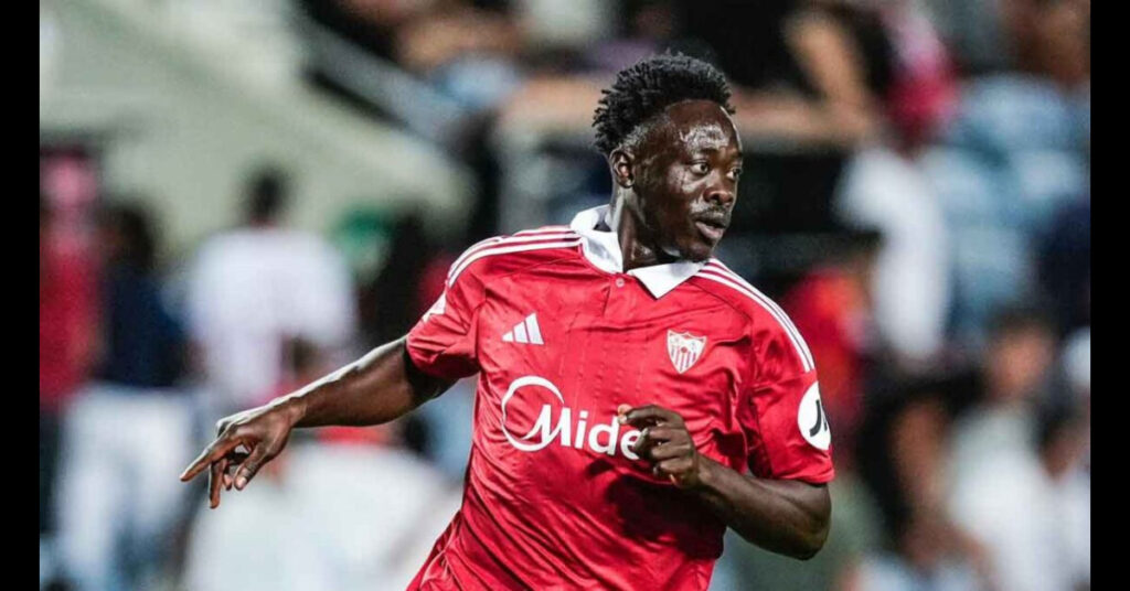 Akor Adams Nets First Goals for Sevilla in Pre-Season Victory