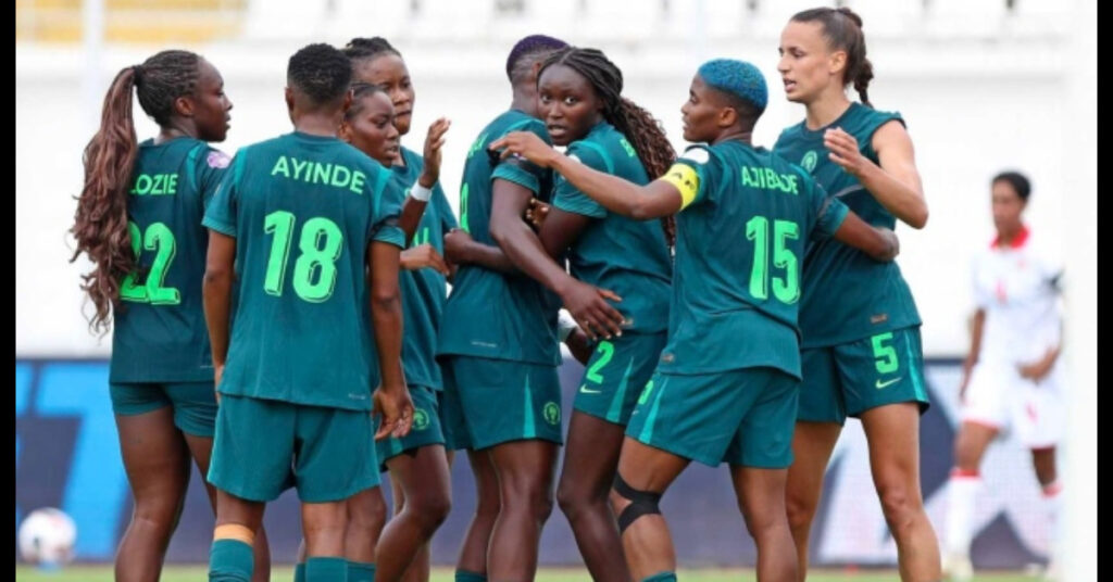 Super Falcons Crush Zambia 5‑0 to March into WAFCON Semi‑Finals