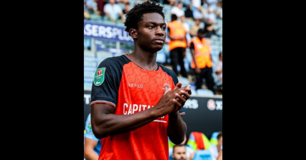 17 Year Old Chigozie Shines on Full Luton Debut in Carabao Cup