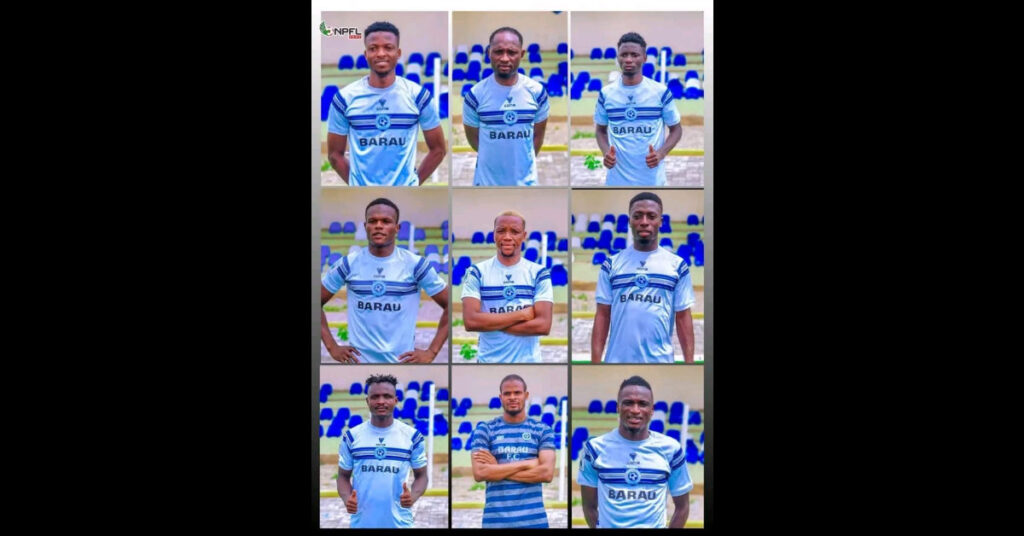 Barau FC Bolster Squad with Ten New Signings for NPFL Debut