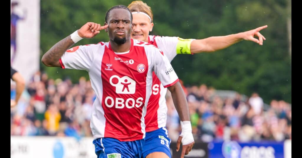 Obilor Okeke Shines with Winning Goal as KFUM Thriller Ends in Victory