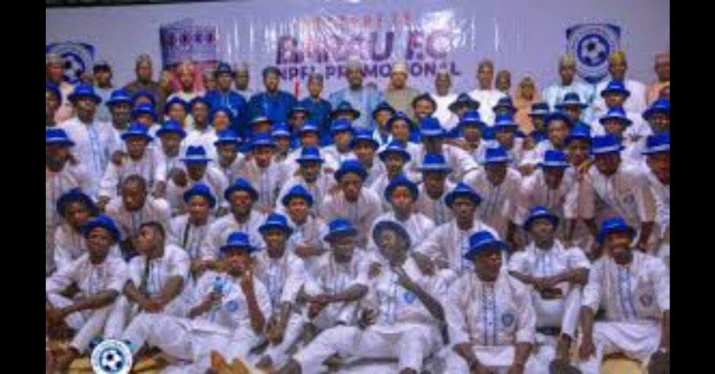 Senator Barau Gifts Promoted Barau FC Players ₦17.5 M and Motorcycles