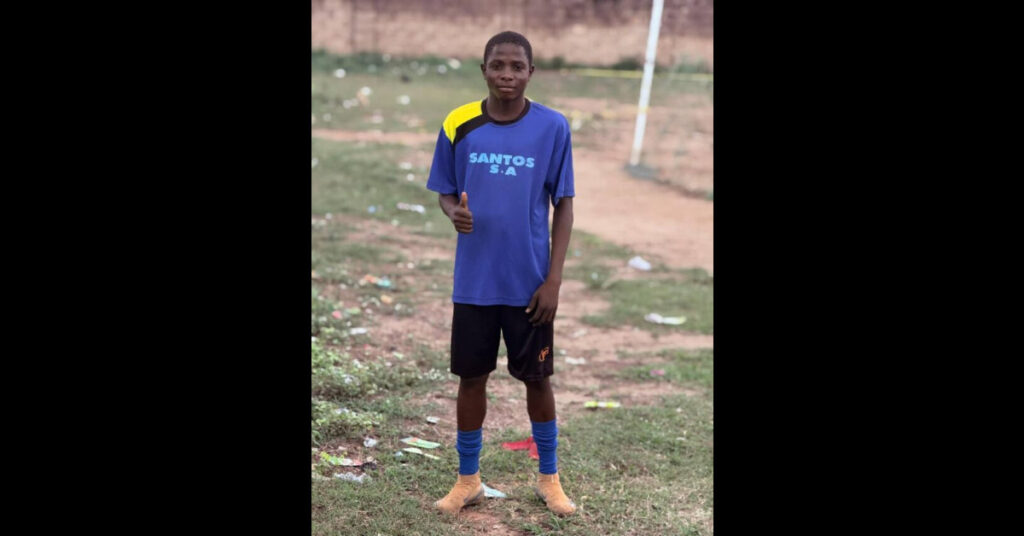 13 Years Old Buhari Taiwo Aims to Fill Jay-Jay Okocha’s Shoes for Super Eagles