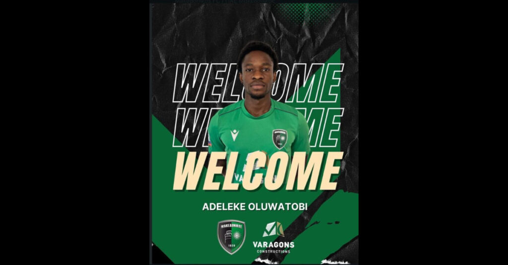 Adeleke Oluwatobi Seals Move to Greek Side Makedonikos