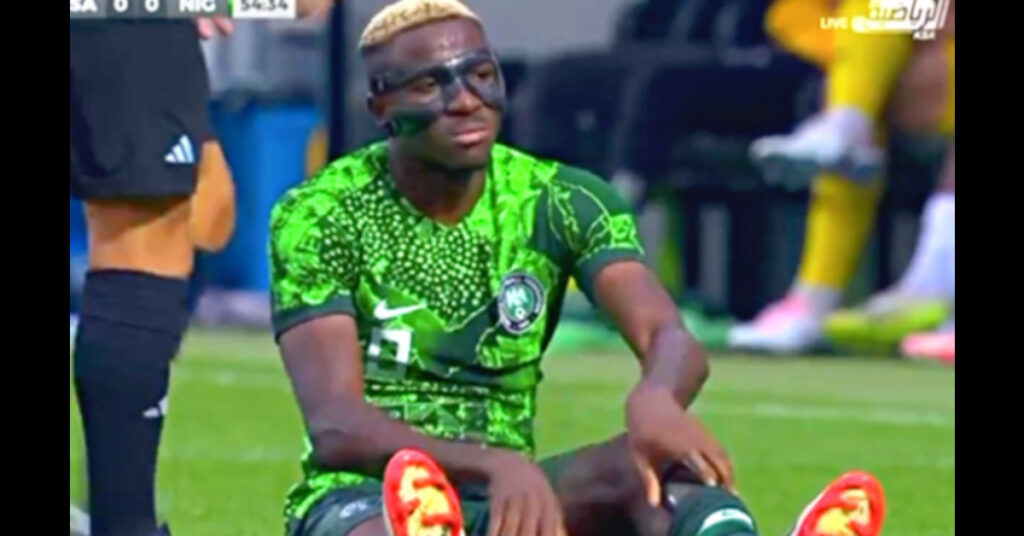 Major Blow for Super Eagles as Victor Osimhen Ruled Out of South Africa Clash