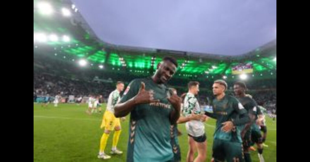 Bremen coach criticises Boniface for roaming too much in 3-0 home loss