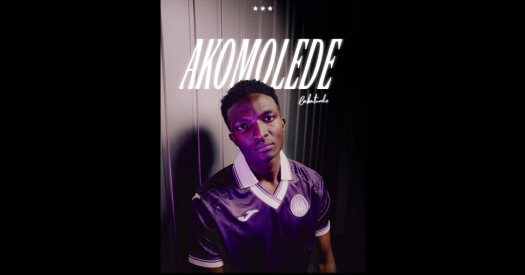 Babatunde Akomolede Secures Four-Year Deal With Anderlecht FC