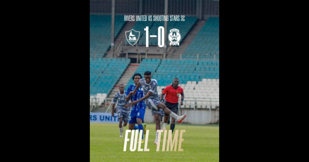 Shooting Stars Still Winless After Narrow Loss to Rivers United