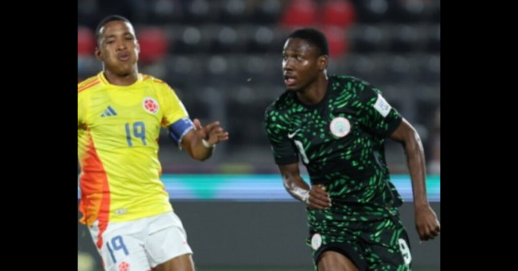 Flying Eagles Make Round of 16 After 1-1 Draw With Colombia
