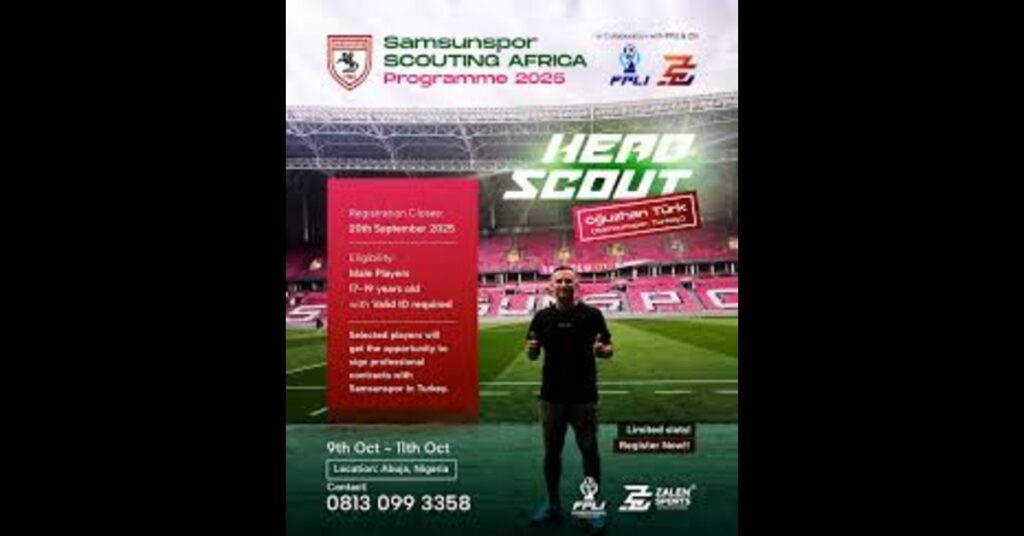 Future Pro League International Launches Four‑Day Talent Hunt in Abuja