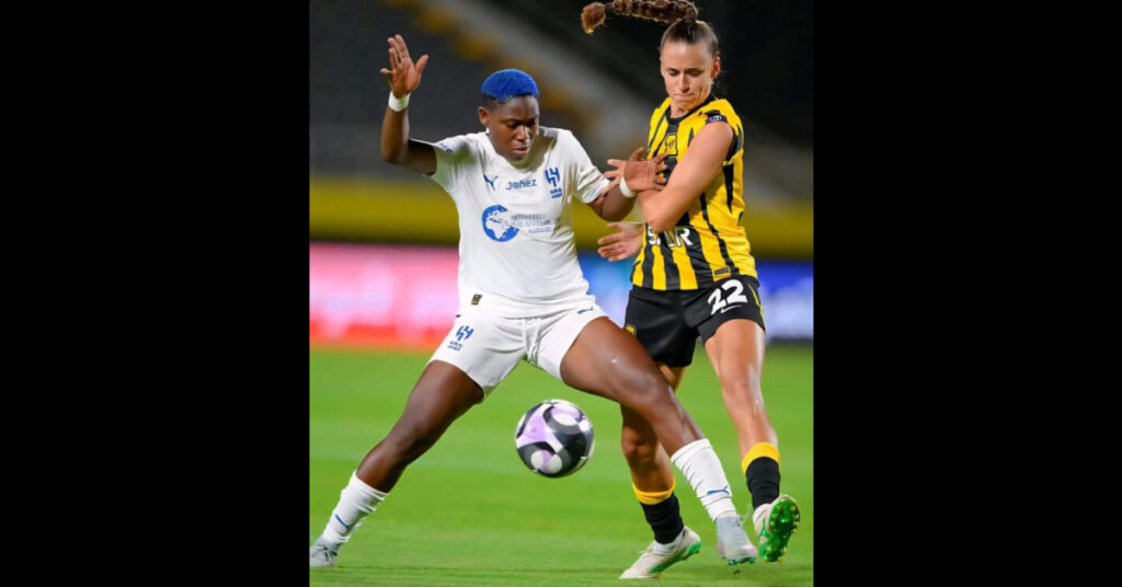 Oshoala Nets Stoppage-Time Winner to Edge Plumptre’s Al Ittihad 3-2