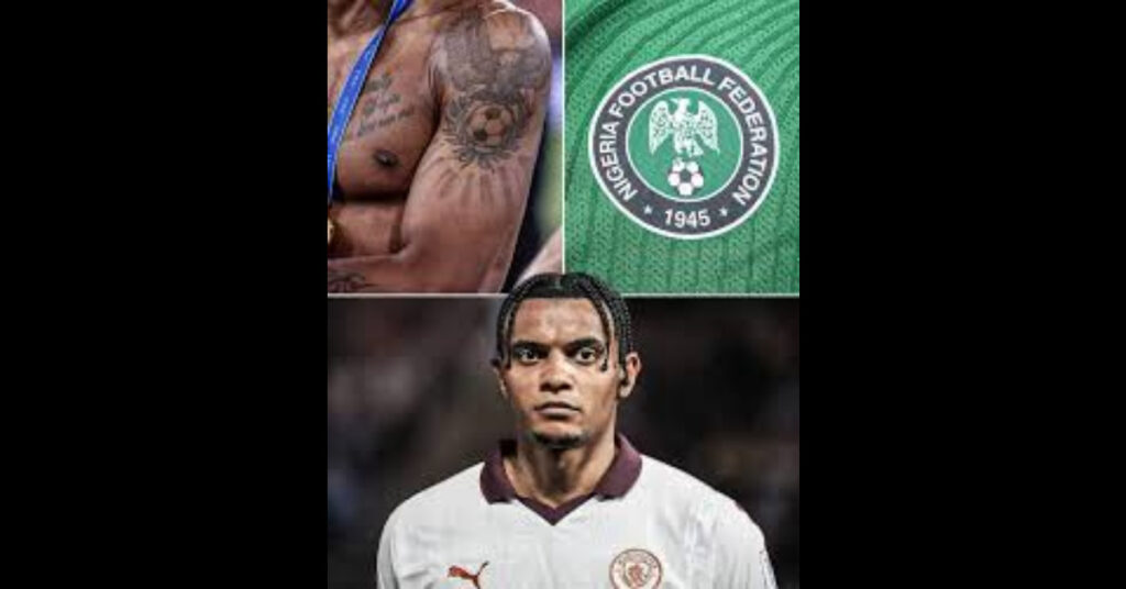 Akanji Honours Nigerian Roots With Super Eagles Eagle Tattoo