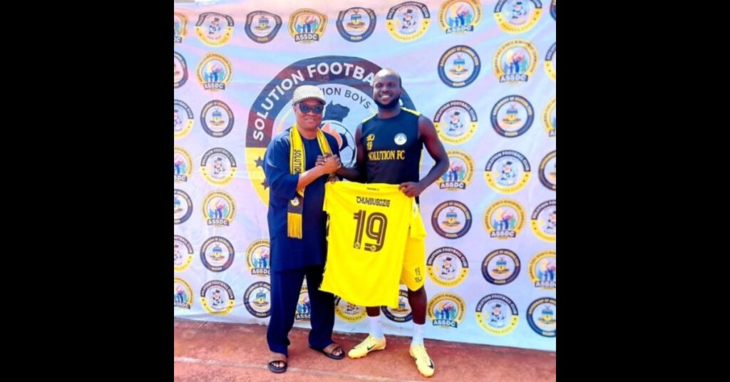 Anolue Joins Solution FC, Vows Firepower for NNL Campaign