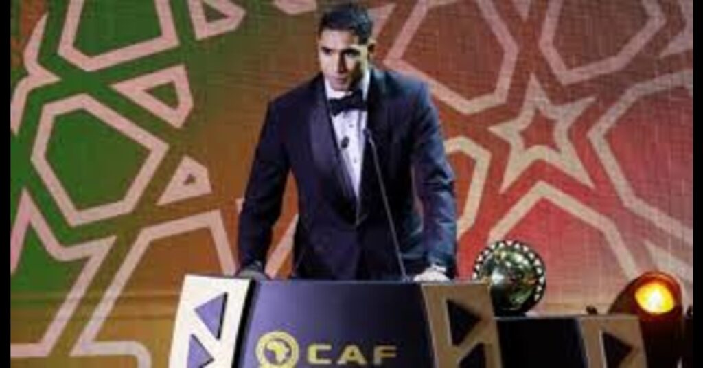 Hakimi Beats Osimhen and Salah to Win CAF Men’s Player of the Year for 2025