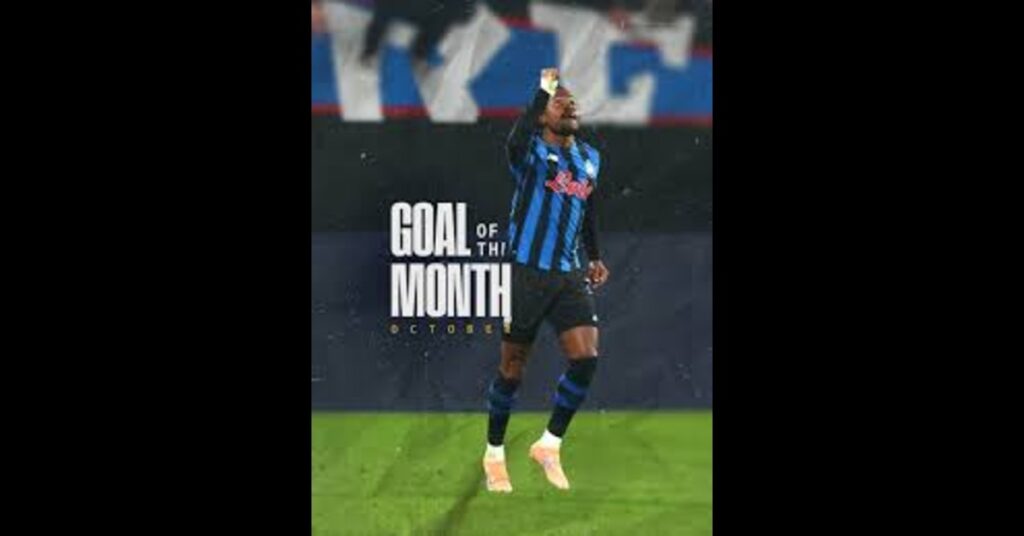 Lookman’s Strike Wins Atalanta October Goal of the Month