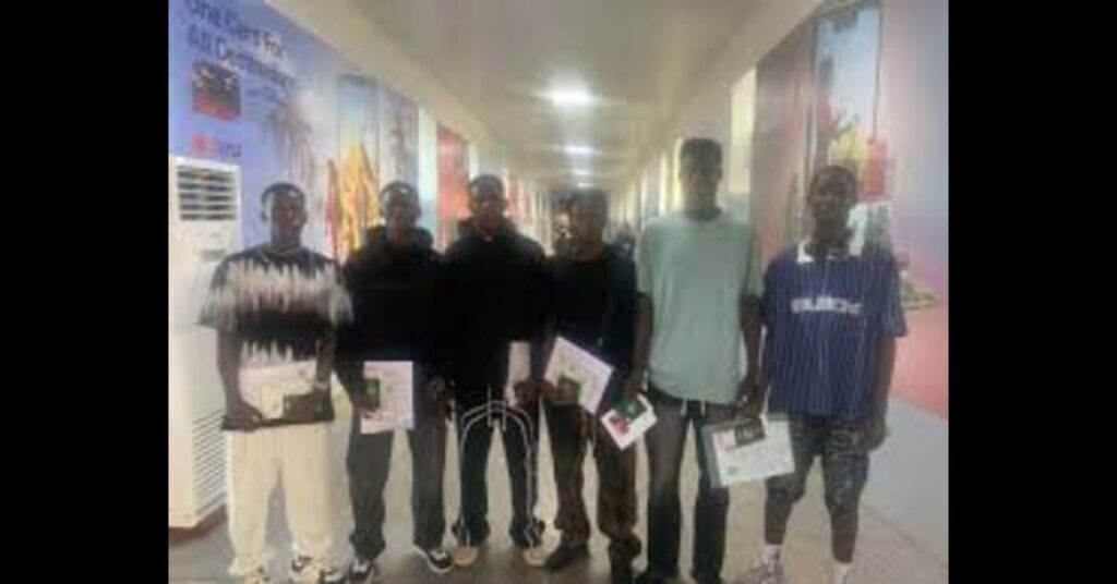Six Nigerian Youngsters Head to Russia for Football and Education with FDC Vista
