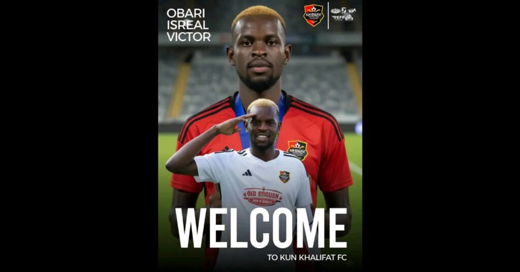 Kun Khalifat FC Bolster Attack With Signing of Obari Israel 4 Kun Khalifat FC Bolster Attack With Signing of Obari Israel