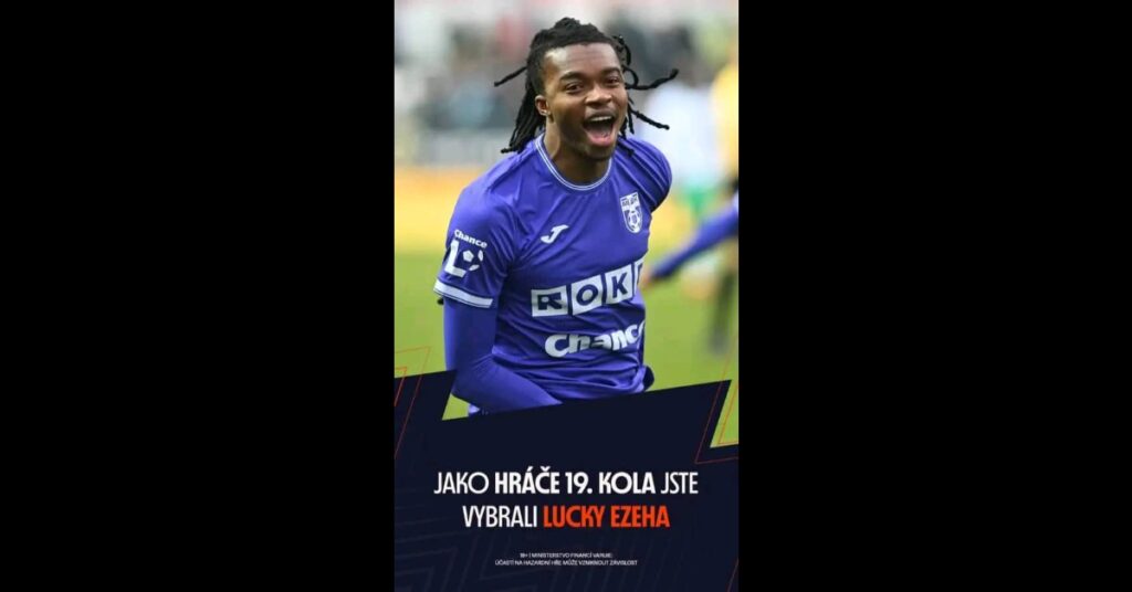 Lucky Ezeha Ends Year in Style With MatchโWinning Display in Prague 4 Lucky Ezeha Ends Year in Style With MatchโWinning Display in Prague